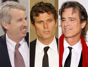 Chris Kennedy, Anthony Shriver and Bobby Shriver are other prospective Kennedy clan candidates for political office.  AP photo composite by POLITICO