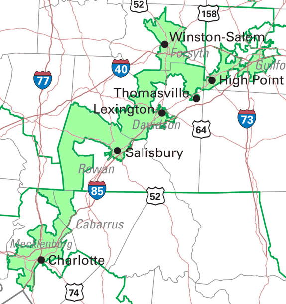The Top Ten Most Gerrymandered Congressional Districts In The United 