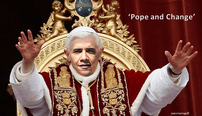 Obama-as-Pope