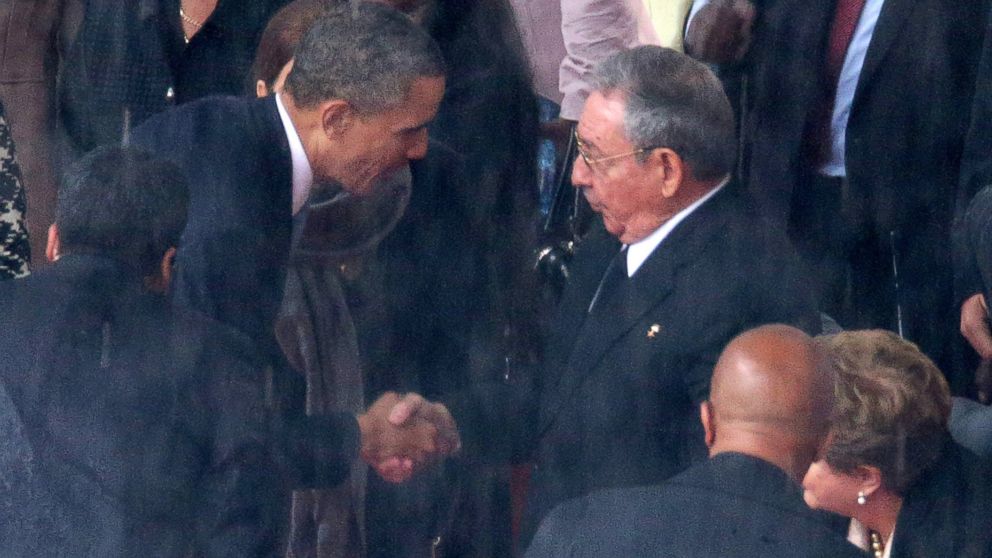 Obama bows to yet another dictator, Raul Castro.
