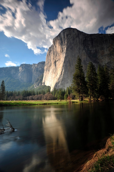 El Capitan rises above the Merced River Photograph: Raul Touzon/Getty Images/National Geographic